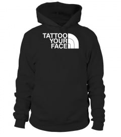 Tattoo Your Face Pullover Hoodie